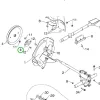 Husqvarna peremes csapágy csigaház ST 276EP, ST 327P hómaróhoz robbantott ábra
