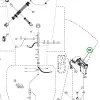 Husqvarna ROS modul hátramenet TC 38, TS 38, TC 138M fűnyírótraktorhoz robbantott ábra