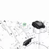 Husqvarna bilincs LC 56, LC 56 AWD, LC 356V fűnyíróhoz robbantott ábra