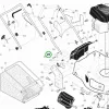 Husqvarna csavar 26. pozíció LC 356V, LC 356 AWD, LC 56 fűnyíróhoz robbantott ábra