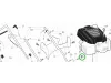 Husqvarna bal oldali rugó LC 356V, LC 356 AWD, LC 56 fűnyíróhoz robbantott ábra