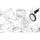 Husqvarna anya 5/16" LC 153 fűnyíróhoz robbantott ábra