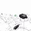 Husqvarna bilincs LC 356V, LC 356 AWD, LB 155S fűnyíróhoz robbantott ábra