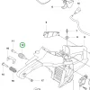 Husqvarna rezgéscsillapító elem nagyobb 540 XP Mark III láncfűrészhez robbantott ábra