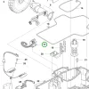 Husqvarna akkumulátorkábel Automower 305, 308, 105 robotfűnyíróhoz robbantott ábra
