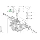 Husqvarna váltó kar R 214TC, R 216T AWD, R 316TX AWD riderhez robbantott ábra