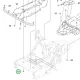 Husqvarna csavar PTO és hidraulika P 524, P 524X, P 525D riderhez robbantott ábra