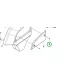 Husqvarna üzemanyagrendszer csavar M6x10 P 524, P 520D riderhez robbantott ábra