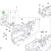 Husqvarna láncvezető elem 365, 372 XP, 576 XP láncfűrészhez robbantott ábra