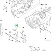 Husqvarna rönktámasz 365, 372 XP, 576 XP láncfűrészhez robbantott ábra