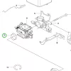 Husqvarna tartógyűrű 346 XP, 353 láncfűrészhez robbantott ábra