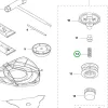 Husqvarna T35 damilfej rugó 535iRX, 535iFR, 535iRXT akkus fűkaszához robbantott ábra