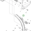 Husqvarna első fogantyú 455, 460, 465 Rancher láncfűrészhez robbantott ábra