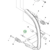 Husqvarna fogantyúcsavar MT5 3,8x16 455, 465 Rancher láncfűrészhez robbantott ábra