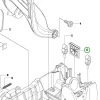 Husqvarna membrán forgattyúházhoz 455, 460 Rancher láncfűrészhez robbantott ábra