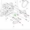 Husqvarna láncfeszítő tüske balmenetes 435, 445, 450 láncfűrészhez robbantott ábra