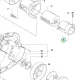 Husqvarna szorítóhüvely Ø24 mm 333R, 335RX fűkaszához robbantott ábra