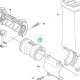 Husqvarna antivibrációs elem fogantyú torony 535RXT fűkaszához robbantott ábra