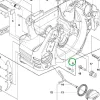 Husqvarna szellőző szűrő szinterbronz 365, 372 XP, 435 láncfűrészhez robbantott ábra