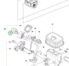 Husqvarna primer pumpa 545 Mark II, 550 XP Mark II láncfűrészhez robbantott ábra