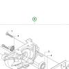 Husqvarna forgattyúház 535RX, 535RXT fűkaszához robbantott ábra