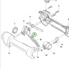 Husqvarna gázkarrugó 525LK, 535RXT fűkaszához robbantott ábra