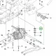 Husqvarna csőbilincs 16x2 váltó R 216T AWD, R 316TX AWD riderhez robbantott ábra