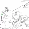 Husqvarna benzincső 555, 560 XP, 545, 550 XP láncfűrészhez robbantott ábra