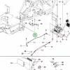 Husqvarna hajtásvezérlő bowden R 112C, R 112iC riderhez robbantott ábra