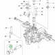 Husqvarna O gyűrű váltó R 216T AWD, R 316TX AWD riderhez robbantott ábra