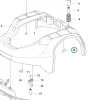 Husqvarna emelésérzékelő mágnes 14 mm Automower 305 robotfűnyíróhoz robbantott ábra