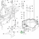 Husqvarna csapágy váz P 524X, P 524, P 525D riderhez robbantott ábra