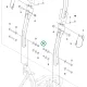 Husqvarna anya hajtás és vázszekrény P 524X, P 525D, P 525DX riderhez robbantott ábra