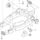Husqvarna fogantyú konzol 226HD75S sövényvágóhoz robbantott ábra