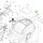 Husqvarna szegecs burkolathoz P 520DX, P 525DX, P 535HX riderhez robbantott ábra