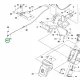 Husqvarna bowden villa P 524, P 524 EFI riderhez robbantott ábra