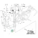 Husqvarna csavar M8x25 8.8 Loctite hajtómű R 112C, R 112iC riderhez robbantott ábra