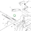 Husqvarna visszatérő benzincső légtelenítő 135, 435, 440 láncfűrészhez robbantott ábra