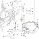 Husqvarna alátét váz 15. pozíció P 524, P 524X, P 525D riderhez robbantott ábra