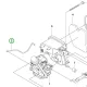 Husqvarna gázhuzal 120 Mark II láncfűrészhez robbantott ábra