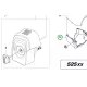 Husqvarna kuplungház fedél alsó 525PT5S ágvágóhoz robbantott ábra