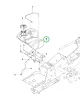Husqvarna üzemanyagtartály R 214TC, R 216T AWD riderhez robbantott ábra
