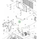 Husqvarna motor tömlő P 525D, P 525DX, P 535HX riderhez robbantott ábra