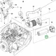 Husqvarna légszűrő kisméretű P 525D, P 525DX, P 535HX riderhez