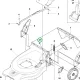 Husqvarna kábelkötöző 170x5 LC 247i, LC 347iVX fűnyíróhoz robbantott ábra