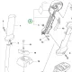 Husqvarna markolat fél komplett 520iRX akkus fűkaszához robbantott ábra