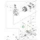 Husqvarna láncfeszítő csavar L49 530iP4, 530iPT5 ágvágóhoz robbantott ábra