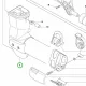 Husqvarna felfüggesztés ház komplett 555FXT tisztítófűrészhez robbantott ábra