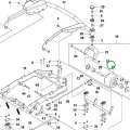 Husqvarna támasztókerék Combi 94–122