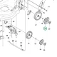 Husqvarna kerékkupak 210 mm LC 247i, LC 347V, LC 347VE fűnyíróhoz robbantott ábra